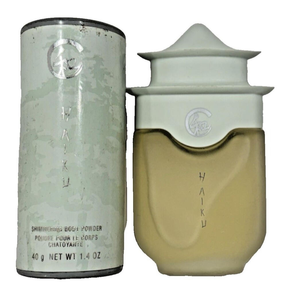 Avon original Haiku eau de parfum spray & Shimmering Body Powder - 2 pcs